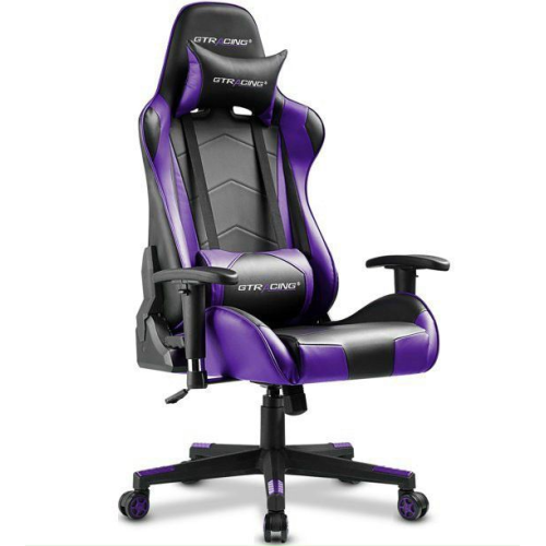 Lumbar Pillows Swivel Office Gaming Chair