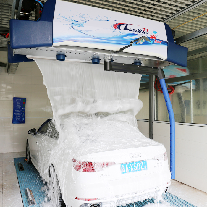 Franchise de lavage de voiture touchée entièrement automatique