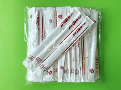 Disposable wooden chopsticks aspen chopsticks paper sealed