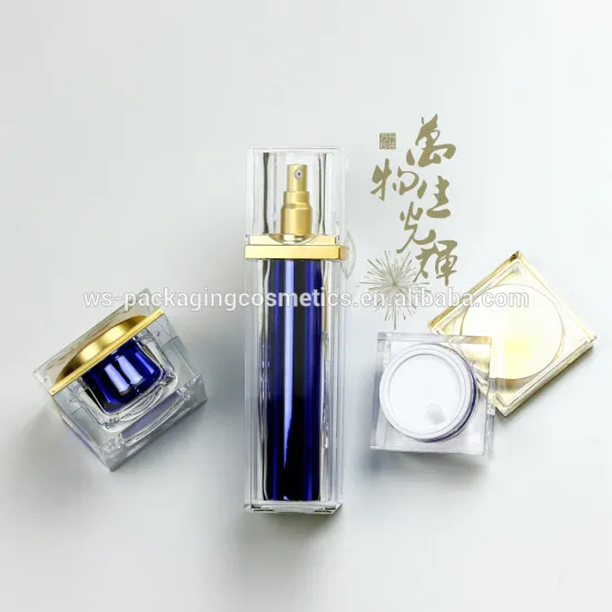 Square Luxury Hot Selling Cosmetic Airless 30 ml Bottle