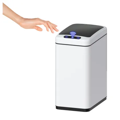 Intelligent Sensor Trash Can - Fashion 8L Stainless Steel Smart Bin