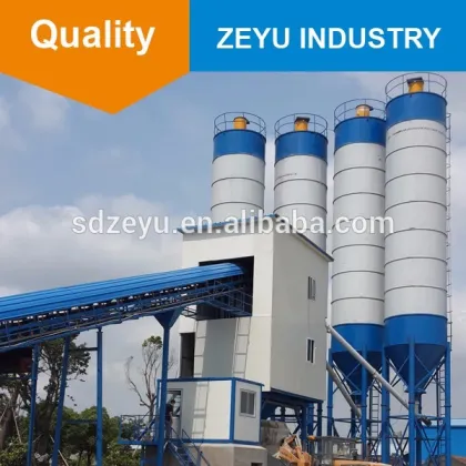 manufacturer of good concrete mixing station equipment HLS 120 used in building construction