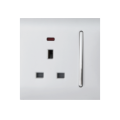 PA Series 1 Gang 13a Switched Socket