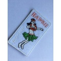 Custom designs cartoon girl patches embroidery