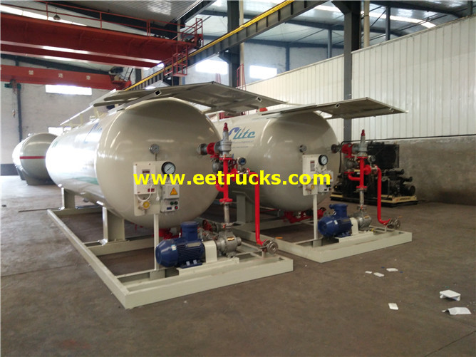 25000 Liters LPG Skid Tank