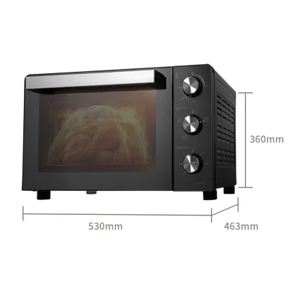 junwei 30l big air fryer oven electric rotisserie oven oem cheap price electric cake oven