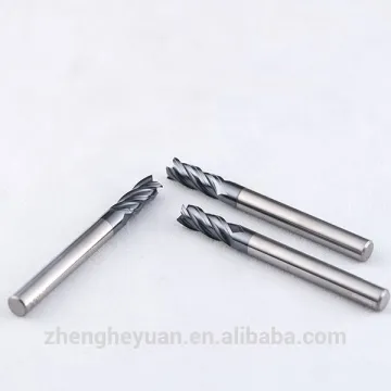 ZHY 2 flutes carbide ball nose end mill with straight shank milling