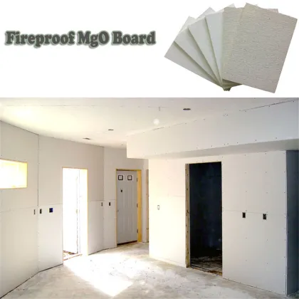 Sound&heat Insulation No-asbestos 12mm MgO Board