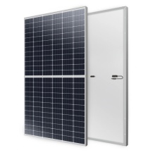 Setengah potong 445W 450W panel surya mono