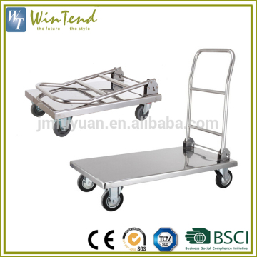 Hand Truck Heavy Duty & Bearing Stainless Steel Garden Trolley Cart
