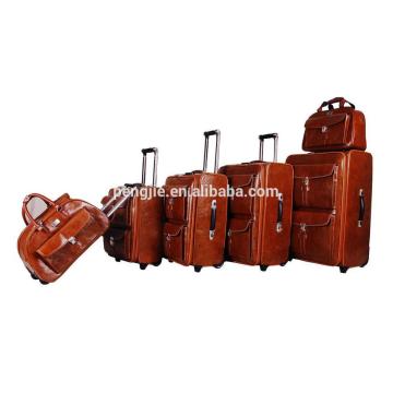 business travel PU PU travel trolley luggage bag