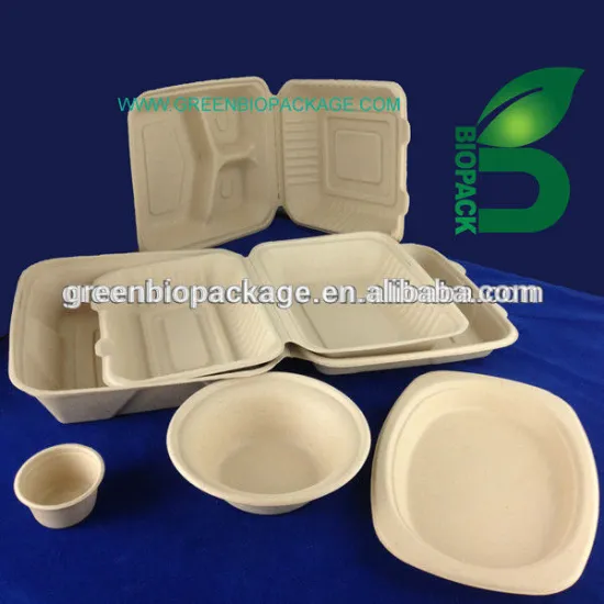 Biodegradable Sugarcane Pulp Box