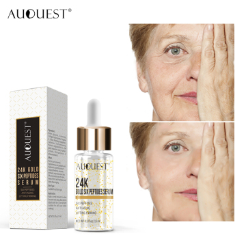 24K Gold Serum - Organic Vegan Whitening Face Serum with Anti-Aging Properties