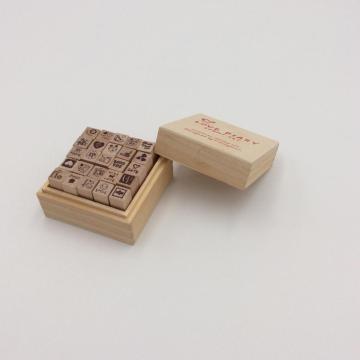 new design baby wooden stamp