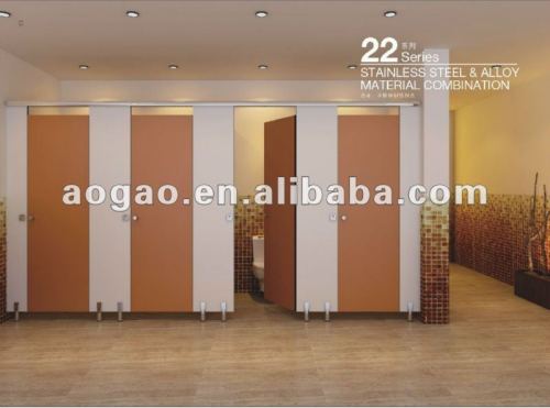 Aogao 20 series compact HPL waterproof bathroom wall partitions