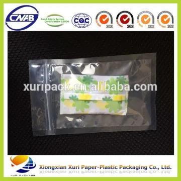HeBei plastic bag manufacturer food grade packaing vacuum bag with zipper
