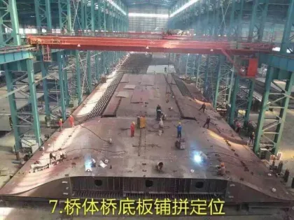 Easy installation heavy steel bridge railway bridge
