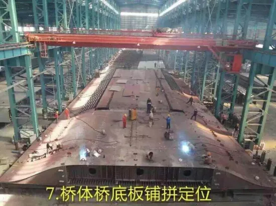Easy installation heavy steel bridge railway bridge
