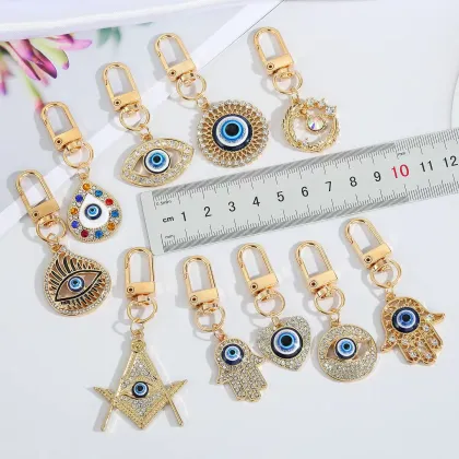 Bing Evil Eye Keychain: Wholesale Custom Cute Accessories