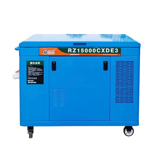 10KW 13KVA 220/380V 2V78FE Silent Gasoline Generator with Digital AVR and Key Start