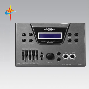 China Hot Sell Professional OEM Electronic Black Drum Set