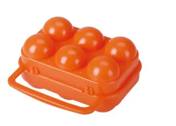Hot Sale Plastic 6pcs Picnic Egg Carrier