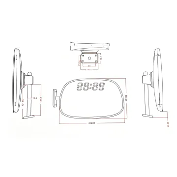 Universal Wide Angle Car Interior Rear View Mirror: Enhancing Your Driving Experience with Top Car Accessories