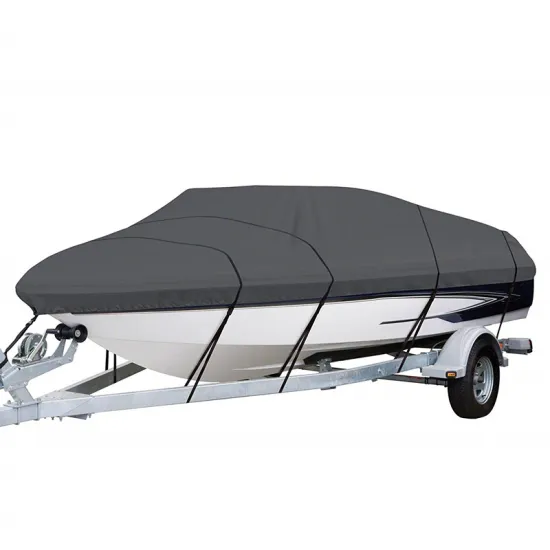 Custom Logo Waterproof Boat Cover Oxford Fabrics