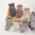 Cotton Fashion Socks Baby Girl Knee High Design Princess Socks Manufactory