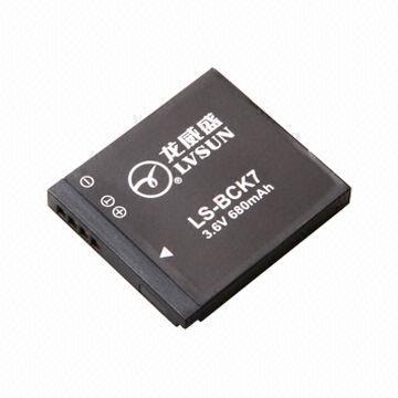 680mAh Digital Camera Battery, Replacement for Panasonic DMW-BCK7E