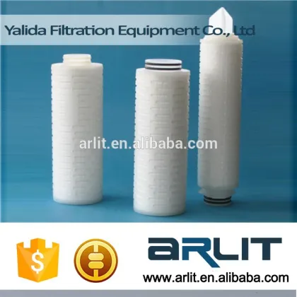 Laundry Detergent Chemical Formula Filtration Pleated Water Filter Cartridge