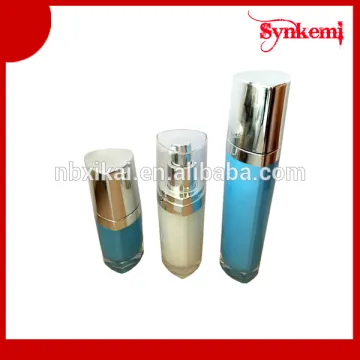 Triangle shaped luxury acrylic cream bottle