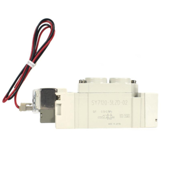 Pneumatic Solenoid Valve SMC Type 5 Port Plug-in SY7120 SY7220 ST7320 for Control SY7120-5LZD-02 /C8 / C10