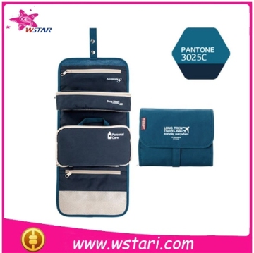 New hot selling promotional modella chevron cosmetics bag