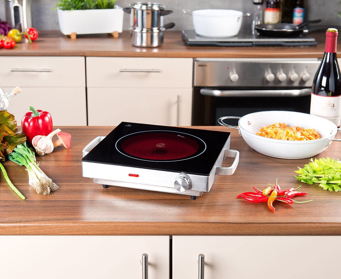 Single Ceramic Infrared Cooktop