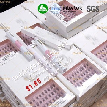 Wholesale DIY Eyelash Extensions Kits with Custom Eyelash Boxes