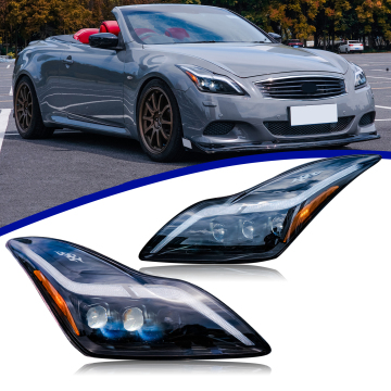 HID XENON LED LED LED لـ Infiniti G37 G25/Q60/Q40 (2008-2015)