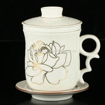 chinaware mug with saucer wholesale in alibaba