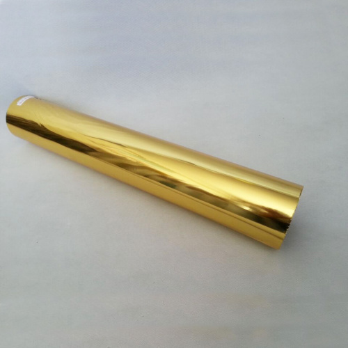 Gold Coated Pet Reflective Film EVA Coated Metalized Pet Thermal Lamination Film Supplier