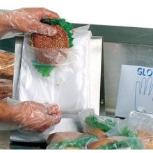 High Density Deli Poly Plastic Food Packing Bag