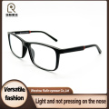 Armações ópticas masculinas retangulares com logotipo personalizado TR90