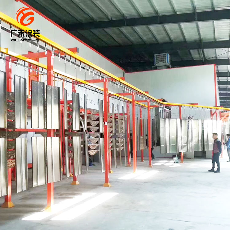 Electrostatic Metal Spray Powder Machine with Paint Line