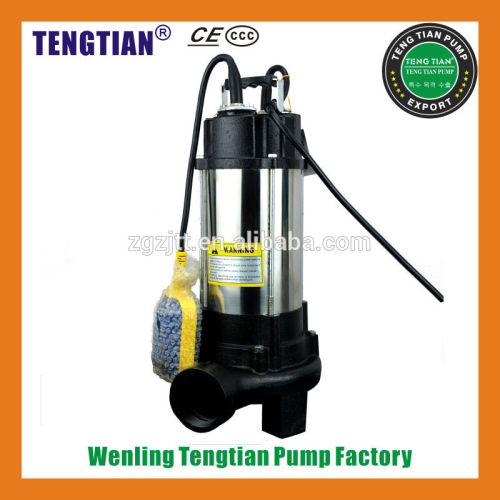 WQD sewage Submersible Water pump for agriculture