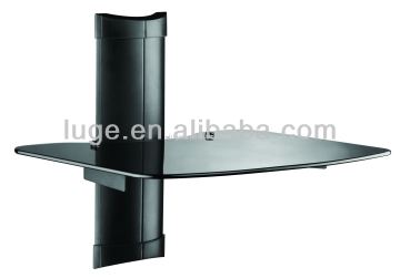 DVD Stand with Tempered Glass Shelf