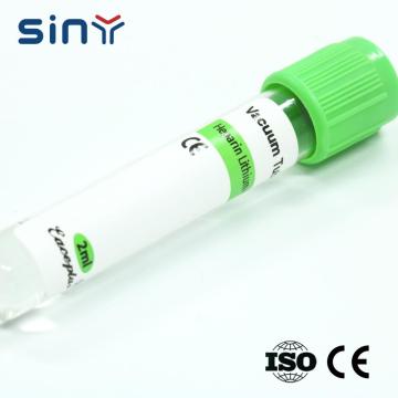 Ống heparin lithium 2ml để thu thập máu