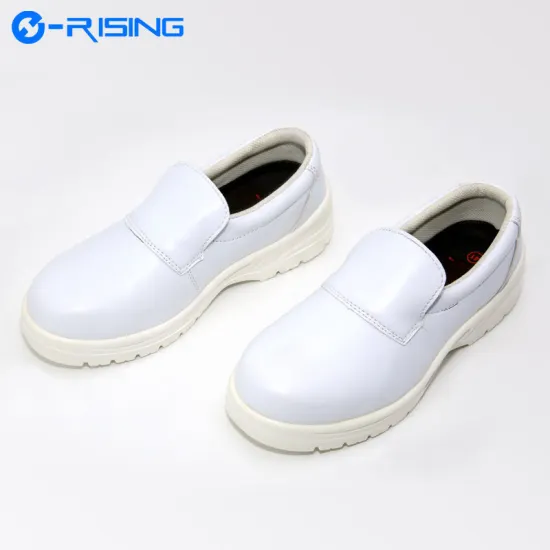 Wholesale Conductive PVC White Men's Working Shoes for Clean Laboratory at Affordable Prices