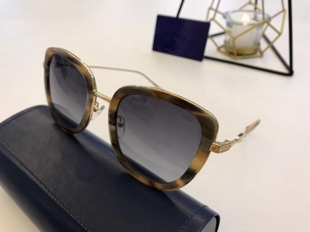 Sun Jin Metal Acetate Material نظارات شمسية على غرار المرأة