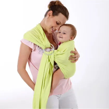 100% organic cotton newborn babi ring sling baby carrier