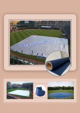 Eco-friendly PVC Free weatherproof sport field cover fabric