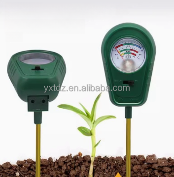 JQ001 LCD植物花の酸性度湿度テスター-3 in 1土壌pH、水分、肥沃度検出器